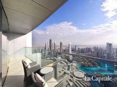 3 Bedroom Flat for Rent in Downtown Dubai, Dubai - Luxuruious Apt / With Maids Room / Rare Layout