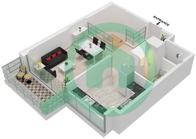 Type D1 Unit 3,10 Floor Lower 20