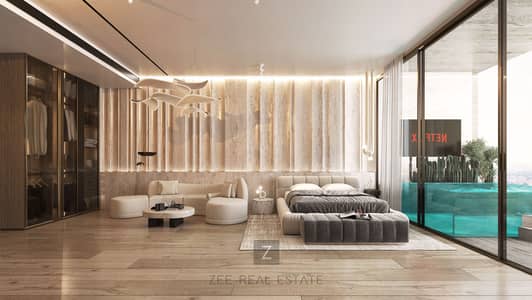 Studio for Sale in Dubai Land Residence Complex, Dubai - Peace Lagoons - Studio - 01. jpg