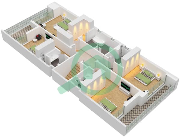 Type C-2 Unit 4 Floor First