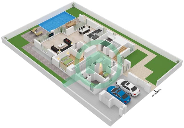 Type A Unit 4 Floor Ground