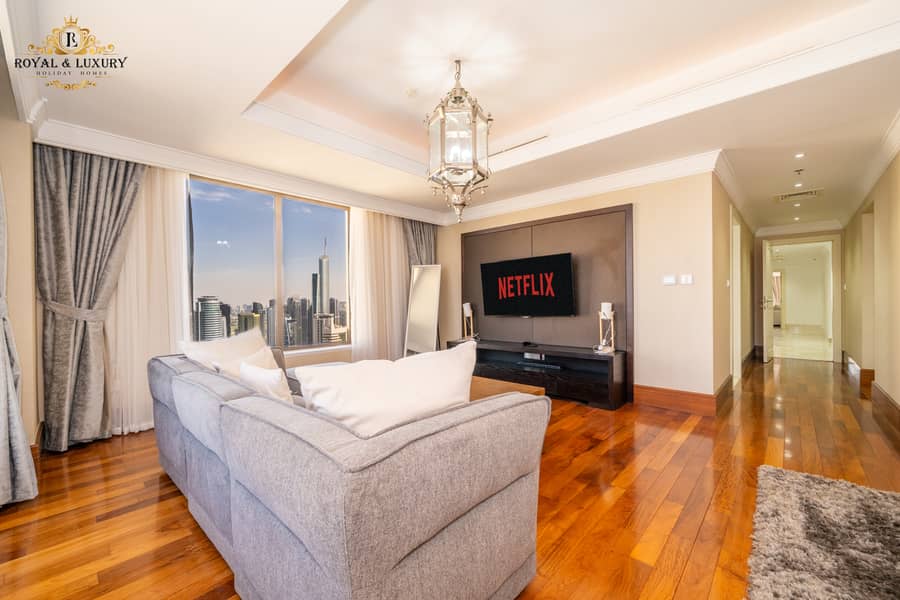 Spacious 3-Bedroom Duplex + Maids Room with Marina View | Fully Furnished - Image 13