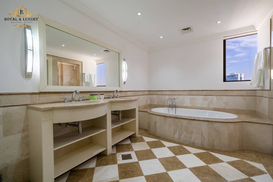 Spacious 3-Bedroom Duplex + Maids Room with Marina View | Fully Furnished - Image 16