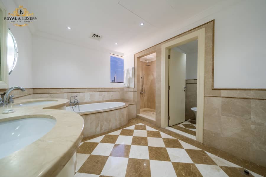 Spacious 3-Bedroom Duplex + Maids Room with Marina View | Fully Furnished - Image 24