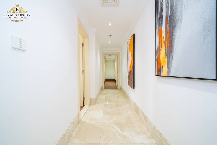 Spacious 3-Bedroom Duplex + Maids Room with Marina View | Fully Furnished - Image 44