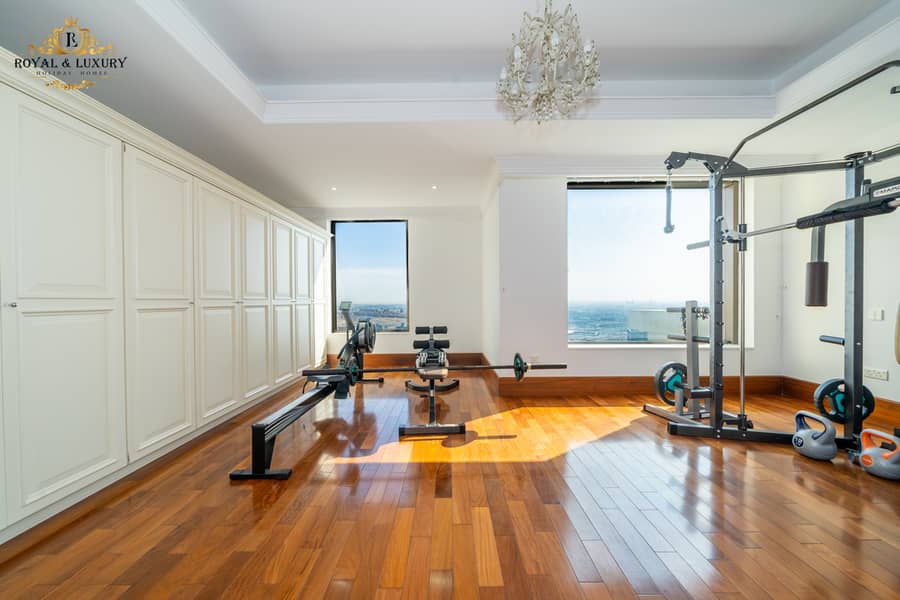 Spacious 3-Bedroom Duplex + Maids Room with Marina View | Fully Furnished - Image 45