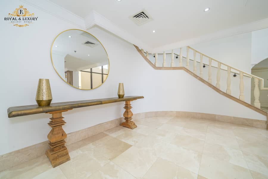 Spacious 3-Bedroom Duplex + Maids Room with Marina View | Fully Furnished - Image 55