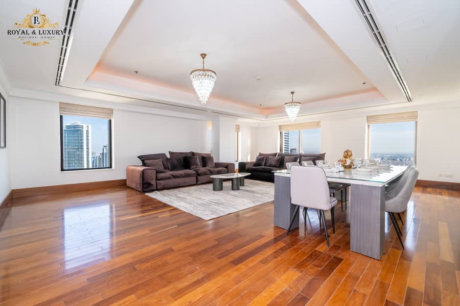 Spacious 3-Bedroom Duplex + Maids Room with Marina View | Fully Furnished - Image 62