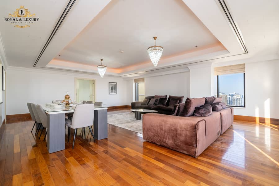 Spacious 3-Bedroom Duplex + Maids Room with Marina View | Fully Furnished - Image 65