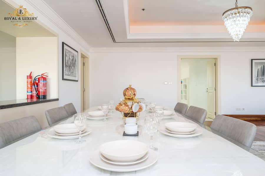 Spacious 3-Bedroom Duplex + Maids Room with Marina View | Fully Furnished - Image 67