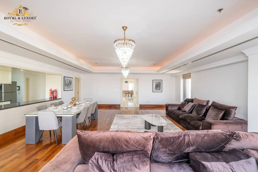 Spacious 3-Bedroom Duplex + Maids Room with Marina View | Fully Furnished