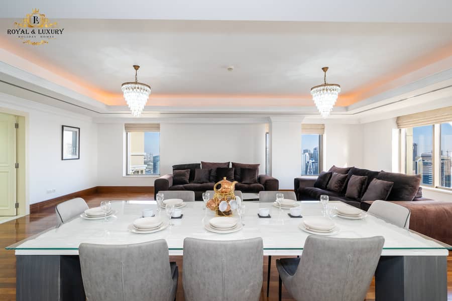 Spacious 3-Bedroom Duplex + Maids Room with Marina View | Fully Furnished - Image 70