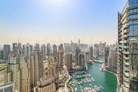 3 Bedroom Apartment for Rent in Dubai Marina, Dubai - Bright | Large layout | Panoramic view | Furnished
