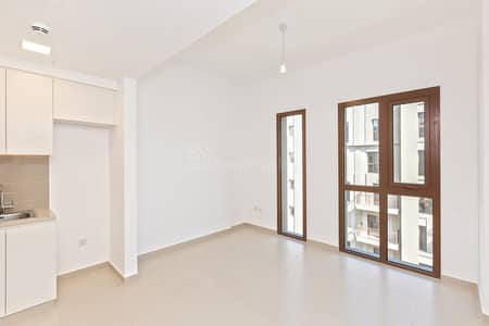 Studio for Rent in Town Square, Dubai - Vacant 1st March | Unfurnished | Building View