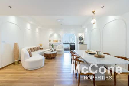 3 Bedroom Apartment for Rent in Jumeirah Beach Residence (JBR), Dubai - Sea View | Fully Furnished | Upgraded