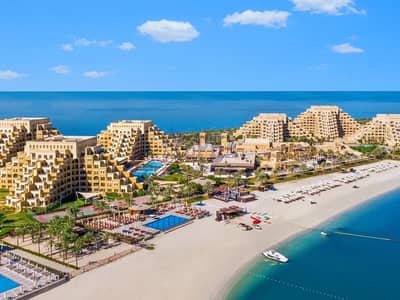 فلیٹ 1 غرفة نوم للبيع في جزيرة المرجان، رأس الخيمة - شقة في بناية كهرمان،باب البحر،جزيرة المرجان 1 غرفة 1100000 درهم - 10931469