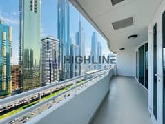 Chiller Free | Huge 2BR | SZR View | Opposite DIFC | Next to Metro