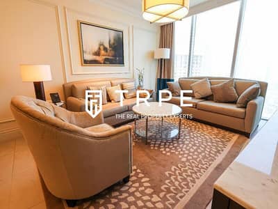 2 Bedroom Hotel Apartment for Rent in Downtown Dubai, Dubai - Burj Khalifa View | Vacant | Spacious