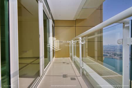 阿尔雷姆岛， 阿布扎比 3 卧室公寓待售 - 3-bedroom-apartment-abu-dhabi-al-reem-island-marina-square-tala-tower-balcony. JPG