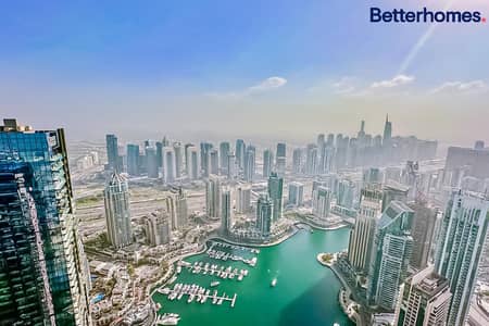 3 Bedroom Flat for Sale in Dubai Marina, Dubai - Stunning Marina View I Top Floor | Fendi