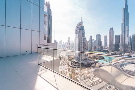 2 Bedroom Flat for Sale in Downtown Dubai, Dubai - Unique Terrace | Burj View | Upgraded and Vacant