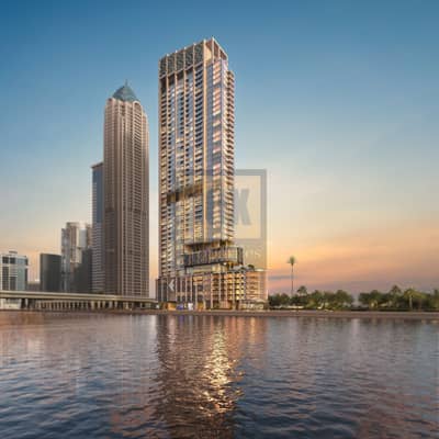 فلیٹ 1 غرفة نوم للبيع في الخليج التجاري، دبي - One River Point_View- Canal side. jpg