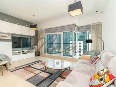 2 Bedroom Flat for Rent in Dubai Marina, Dubai - Fully Furnished | High Floor | Vacant March