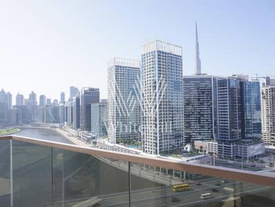 2 Bedroom Flat for Sale in Business Bay, Dubai - Corner Unit | Canal and Partial Burj Khalifa Views