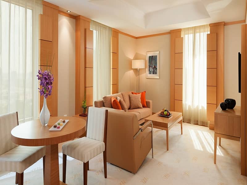 2 Premium One Bedroom Suite Living. jpg