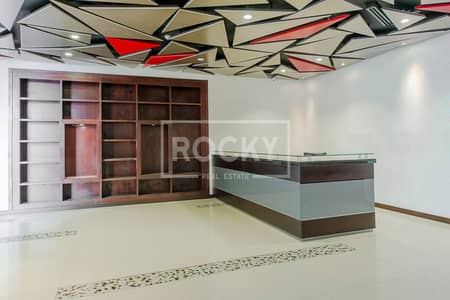 Office for Rent in Sheikh Zayed Road, Dubai - SZR View | Lovely Fitout | High Quality Furniture