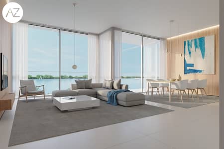 阿尔绍拉海滨郊区， 阿治曼 1 卧室单位待售 - 1BC Livingroom. jpg