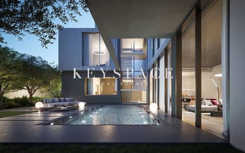 تاون هاوس 5 غرف نوم للبيع في مدينة تلال، الشارقة - 220411-Villa-5B-Type-02-POOL. jpg