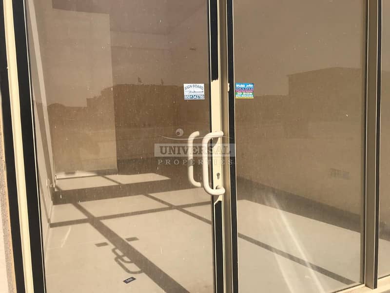 Main Road Facing Shop Available For Rent in Ajman Al Jurf Area Near Muhammad Azam Furniture