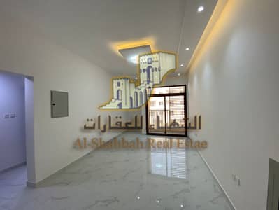 A room and a hall, the first resident in Al Muwaihat 3, on the main street, next to Ajman Academy, a distinguished location close to all basic service