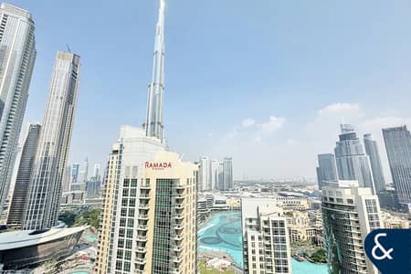 1 Bedroom Flat for Sale in Downtown Dubai, Dubai - One Bedroom | Full Burj View | Furnished