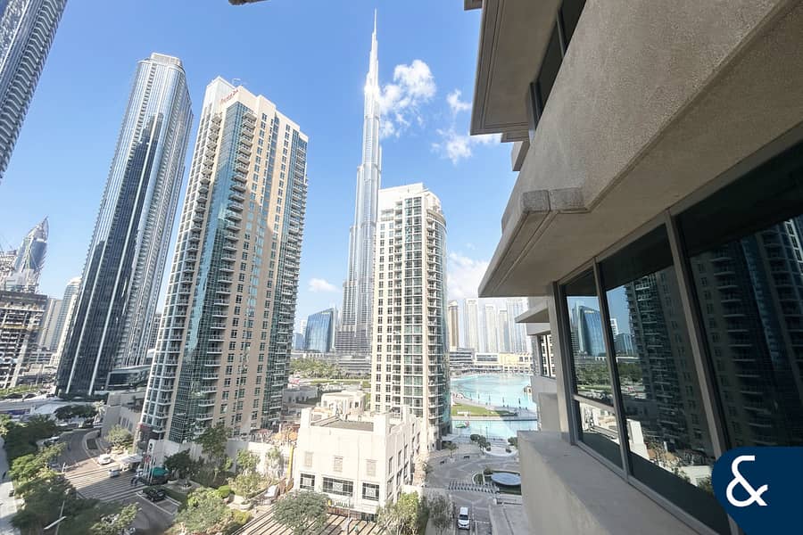 Burj View | 2 Bedrooms | Fountain View