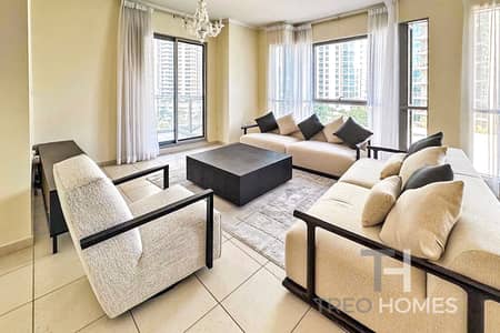 2 Bedroom Apartment for Rent in Downtown Dubai, Dubai - Vacant Now | Spacious Unit | Burj View