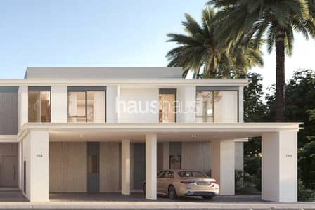 3 Bedroom Townhouse for Sale in Dubai South, Dubai - Directly on Pool and Park | Single Row | Vastu