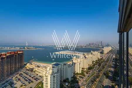 Studio for Sale in Palm Jumeirah, Dubai - Breathtaking Sea View|Fully Furnished | High Floor