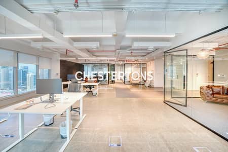 Office for Rent in Jumeirah Lake Towers (JLT), Dubai - Furnished | High-End | Direct Metro Access