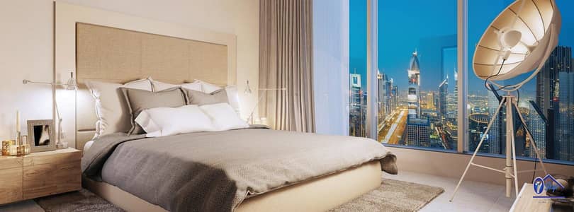 2 Bedroom Flat for Sale in Downtown Dubai, Dubai - BEDROOM-1-1620x600. jpg