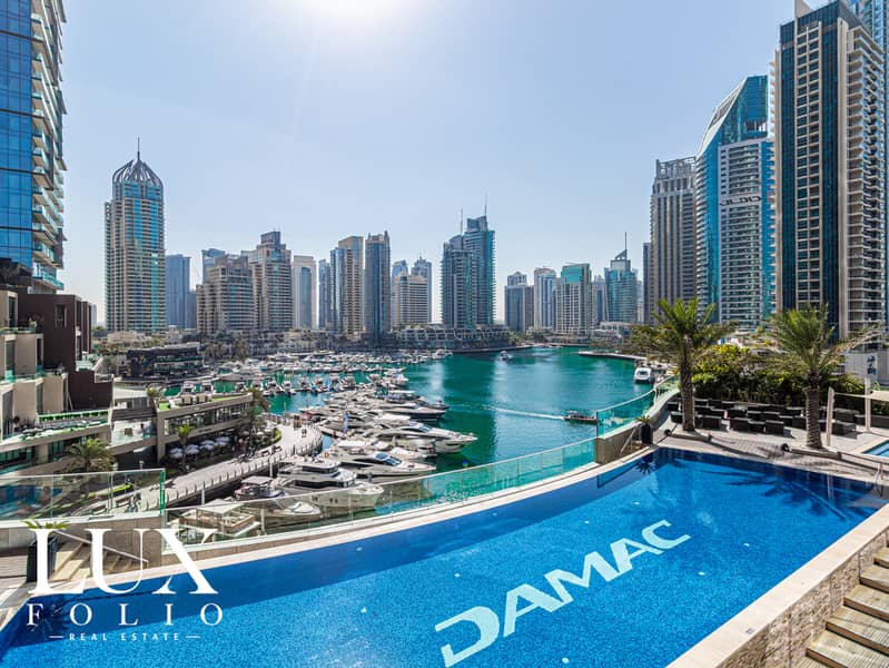 位于迪拜码头，达马克塔楼 2 卧室的公寓 3900000 AED - 10968135