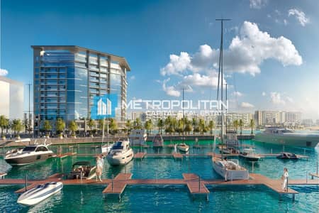 2 Bedroom Apartment for Sale in Yas Island, Abu Dhabi - Corner Unit | Full Canal View | Waterfront Living