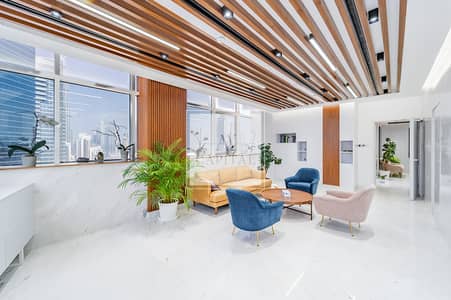 Office for Sale in Business Bay, Dubai - Elegant Full Floor And Bright Office