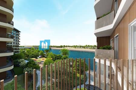 1 Bedroom Apartment for Sale in Yas Island, Abu Dhabi - Canal View| 1 Bedroom| Peony| 1 Parking| Low Floor