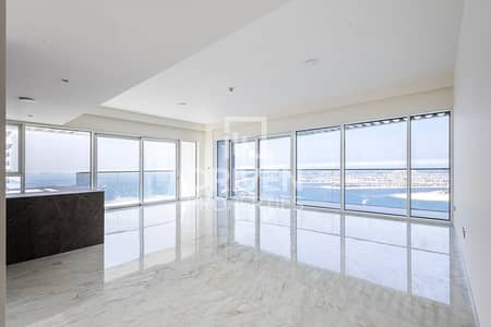 迪拜港， 迪拜 4 卧室公寓待租 - 位于迪拜港，艾玛尔海滨社区，碧海蓝天塔楼，碧海蓝天2号塔楼 4 卧室的公寓 899999 AED - 10972606
