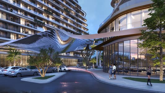 1 Bedroom Apartment for Sale in Mina Al Arab, Ras Al Khaimah - QDM_Entrance - Dusk. jpg