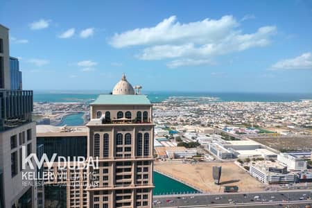 3 Bedroom Flat for Rent in Business Bay, Dubai - Sea View | Fully Furnished | High Floor | Vacant