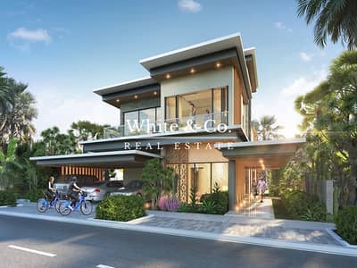 7 Bedroom Villa for Sale in DAMAC Lagoons, Dubai - Genuine Resale | On the Lagoon | 70/30 PP