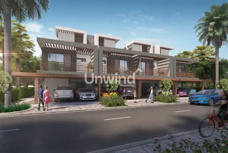 3 Bedroom Townhouse for Sale in DAMAC Hills 2 (Akoya by DAMAC), Dubai - Modern 3-Bedroom Townhouse in Camelia | Handover in June 2025